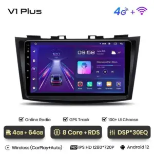 Autonavigacio.hu – Rádió navigáció Suzuki Swift 4 2011 - 2017 Carplay Android Auto – kép 17