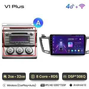 Autonavigacio.hu – Rádió navigáció Toyota RAV 4 2012 - 2018 - CARPLAY Android Auto – kép 17