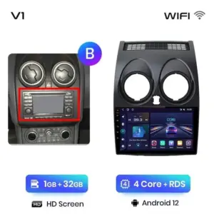 Autonavigacio.hu – Rádió navigáció Nissan Qashqai J10 2006 - 2013 Android Auto Carplay – kép 17