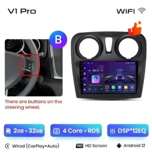 Autonavigacio.hu – Rádió navigáció Renault Logan 2 Sandero 2014-2019 Android Auto Carplay – kép 17