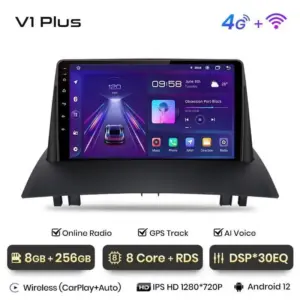 Autonavigacio.hu – Rádió navigáció Renault Megane 2 2002-2009 Android Auto Carplay – kép 17