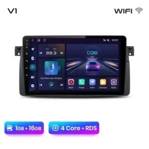 Autonavigacio.hu – Rádió navigáció BMW 3 E46 Android Auto Carplay – kép 17