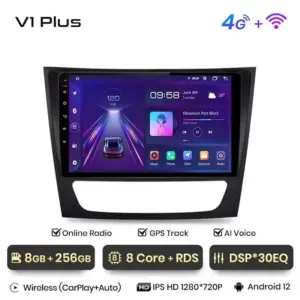 Autonavigacio.hu – Rádiónavigáció Mercedes Benz e w211 e300 2002-2010 Android Auto Carplay – kép 17