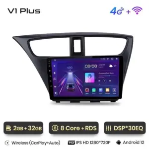 Autonavigacio.hu – Rádió navigáció Honda Civic 9 2012-2017 Android Auto Carplay – kép 17