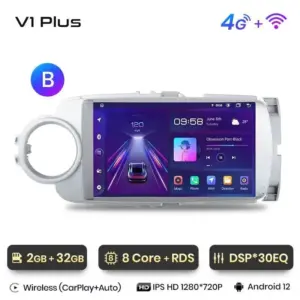 Autonavigacio.hu – Navigációs rádió Toyota Yaris 2012-2017 Android Auto Carplay – kép 17