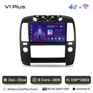 Autonavigacio.hu – Navigációs rádió Nissan Navara 2006-2012 Android Auto Carplay – kép 17