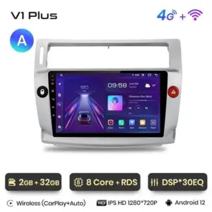 Autonavigacio.hu – Rádió navigáció Citroen C4 2004 - 2009 Android Auto Carplay – kép 17