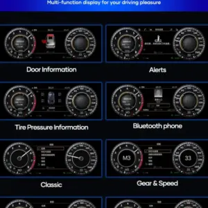 Autonavigacio.hu – 10,25 hüvelykes digitális virtuális FIS LCD műszerfal a Tiguan 2009-2017-hez – kép 17