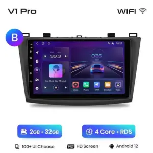 Autonavigacio.hu – Rádió navigáció Mazda 3 BK 2004-2013 Carplay Android Auto – kép 17