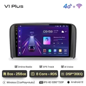 Autonavigacio.hu – Rádió navigáció Volvo S80 1998 - 2006 Carplay Android Auto – kép 18