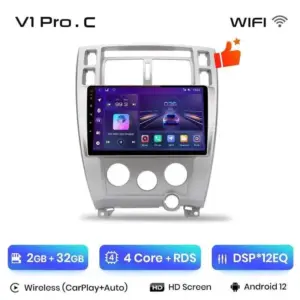 Autonavigacio.hu – Rádió navigáció Hyundai Tucson 2006 - 2013 Carplay Android Auto – kép 18