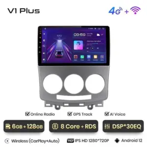 Autonavigacio.hu – Rádió navigáció Mazda 5 2005 - 2010 - CARPLAY Android Auto – kép 18