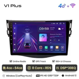 Autonavigacio.hu – Rádió navigáció Toyota RAV 4 2007 - 2011 - CARPlay Android Auto – kép 18