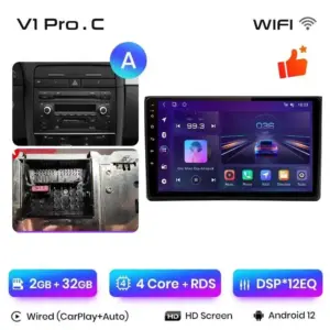 Autonavigacio.hu – Rádió navigáció Audi A4 B6 B7 2000 - 2009 Carplay Android Auto – kép 18