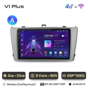 Autonavigacio.hu – Rádió navigáció Toyota Avensis T27 2008 - 2015 Carplay Android Auto – kép 18