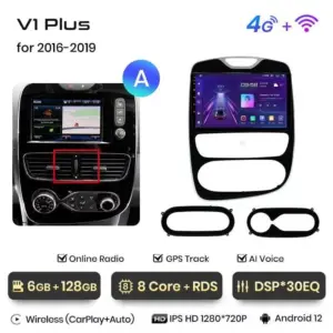 Autonavigacio.hu – Rádió navigáció Renault CLIO 4 2016 - 2019 Carplay Android Auto – kép 18