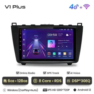 Autonavigacio.hu – Rádió navigáció Mazda 6 GH 2007 - 2012 - CARPLAY Android Auto – kép 18