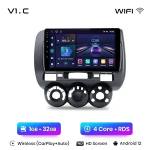 Autonavigacio.hu – Navigációs rádió Honda Fit Jazz City 2002-2007 Android Auto Carplay – kép 18