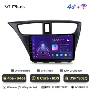 Autonavigacio.hu – Rádió navigáció Honda Civic 9 2012-2017 Android Auto Carplay – kép 18