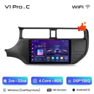 Autonavigacio.hu – Rádió navigáció Kia Rio 2011-2015 Android Auto Carplay – kép 18