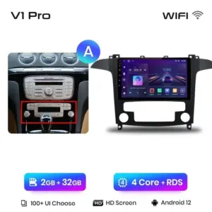 Autonavigacio.hu – Rádió navigáció Ford S-Max 2007-2015 Android Auto Carplay – kép 18