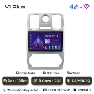 Autonavigacio.hu – Rádió navigáció Chrysler 300C Aspen 2004 - 2008 Android Auto Carplay – kép 18