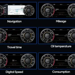 Autonavigacio.hu – 10,25 hüvelykes digitális virtuális FIS LCD műszerfal a Tiguan 2009-2017-hez – kép 18