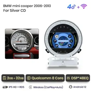 Autonavigacio.hu – Rádió navigáció BMW Mini Cooper R56 R60, 2007-2013, Carplay Android Auto – kép 18