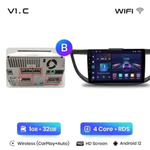 Autonavigacio.hu – Rádió navigáció Honda CRV CR-V 2012-2016 Android Auto Carplay – kép 18