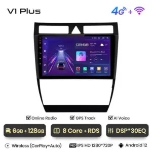 Autonavigacio.hu – Rádió navigáció Audi A6 C5 1997-2004 Carplay Android Auto – kép 19