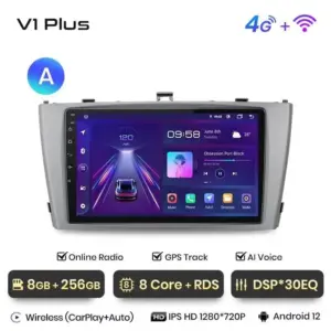 Autonavigacio.hu – Rádió navigáció Toyota Avensis T27 2008 - 2015 Carplay Android Auto – kép 19