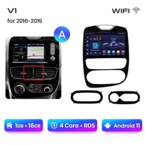 Autonavigacio.hu – Rádió navigáció Renault CLIO 4 2016 - 2019 Carplay Android Auto – kép 19