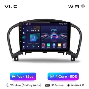 Autonavigacio.hu – Rádió navigáció Nissan Juke 2010 - 2014 Carplay Android Auto – kép 19