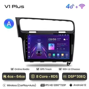 Autonavigacio.hu – Rádió navigáció Volkswagen VW Golf 7 2013 - 2017 Carplay Android Auto – kép 19