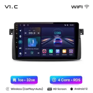 Autonavigacio.hu – Rádió navigáció BMW 3 E46 Android Auto Carplay – kép 19