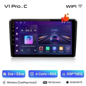 Autonavigacio.hu – Rádió navigáció Audi A3 8p 2003 - 2013 Android Auto Carplay – kép 19