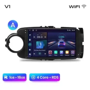 Autonavigacio.hu – Navigációs rádió Toyota Yaris 2012-2017 Android Auto Carplay – kép 19