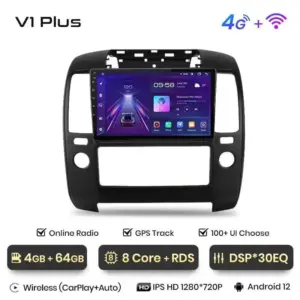 Autonavigacio.hu – Navigációs rádió Nissan Navara 2006-2012 Android Auto Carplay – kép 19