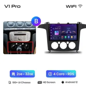 Autonavigacio.hu – Rádió navigáció Ford S-Max 2007-2015 Android Auto Carplay – kép 19