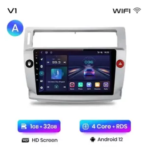 Autonavigacio.hu – Rádió navigáció Citroen C4 2004 - 2009 Android Auto Carplay – kép 19