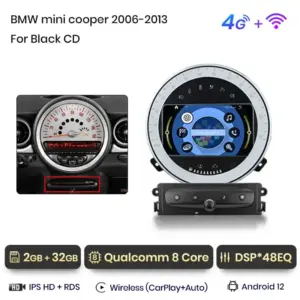 Autonavigacio.hu – Rádió navigáció BMW Mini Cooper R56 R60, 2007-2013, Carplay Android Auto – kép 19