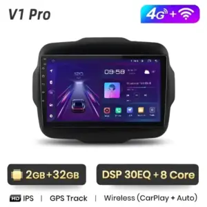 Autonavigacio.hu – Rádió navigáció Jeep Renegade 2016-2020 Android – kép 19