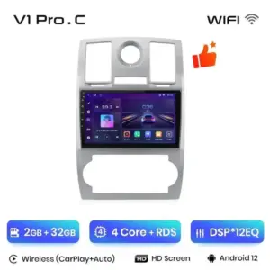 Autonavigacio.hu – Rádió navigáció Chrysler 300C Aspen 2004 - 2008 Android Auto Carplay – kép 19