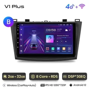 Autonavigacio.hu – Rádió navigáció Mazda 3 BK 2004-2013 Carplay Android Auto – kép 19