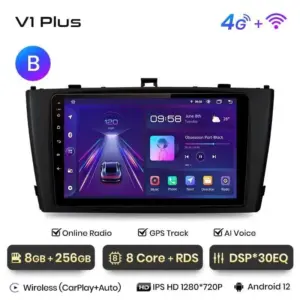 Autonavigacio.hu – Rádió navigáció Toyota Avensis T27 2008 - 2015 Carplay Android Auto – kép 20