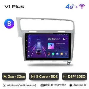 Autonavigacio.hu – Rádió navigáció Volkswagen VW Golf 7 2013 - 2017 Carplay Android Auto – kép 20