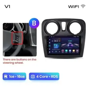 Autonavigacio.hu – Rádió navigáció Renault Logan 2 Sandero 2014-2019 Android Auto Carplay – kép 20