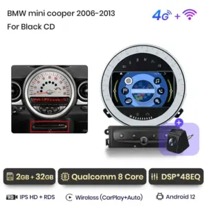 Autonavigacio.hu – Rádió navigáció BMW Mini Cooper R56 R60, 2007-2013, Carplay Android Auto – kép 20