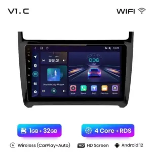 Autonavigacio.hu – Rádió navigáció VW Volkswagen Polo 5 2008-2020 Android Auto Carplay – kép 20