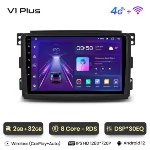 Autonavigacio.hu – Rádió navigáció Smart Forwo 2005 - 2010 Android Auto GPS Carplay – kép 20